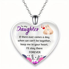 Crystal Pendant Alphabet Necklace English Birthday Gift for Him and Her