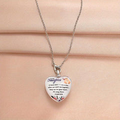 Crystal Pendant Alphabet Necklace English Birthday Gift for Him and Her
