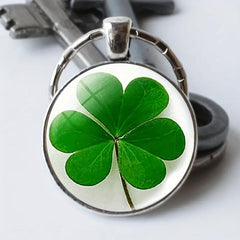 Creative Clover Key Chain Banquet Jewelry Couples Holiday Party Anniversary Gift