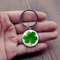 Creative Clover Key Chain Banquet Jewelry Couples Holiday Party Anniversary Gift