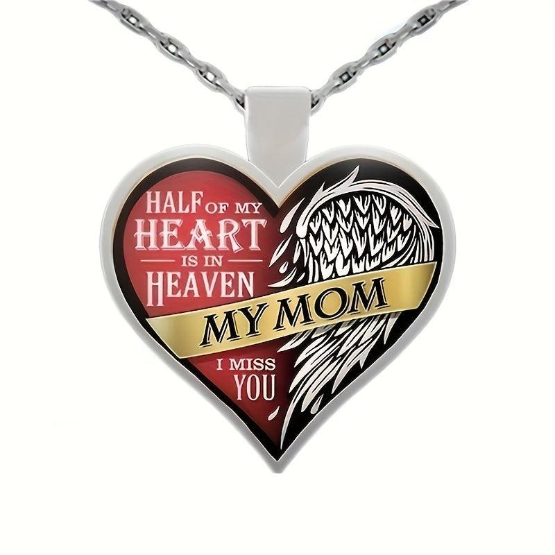 Heart Pendant Necklace Gift for Him Her