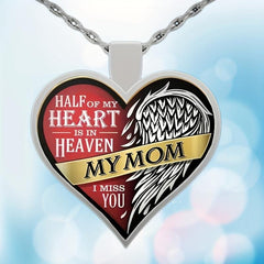 Heart Pendant Necklace Gift for Him Her