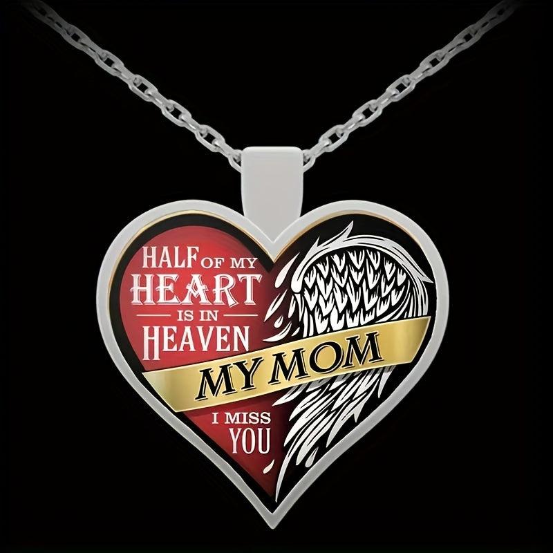 Heart Pendant Necklace Gift for Him Her
