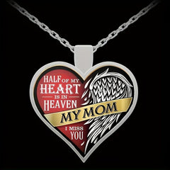 Heart Pendant Necklace Gift for Him Her