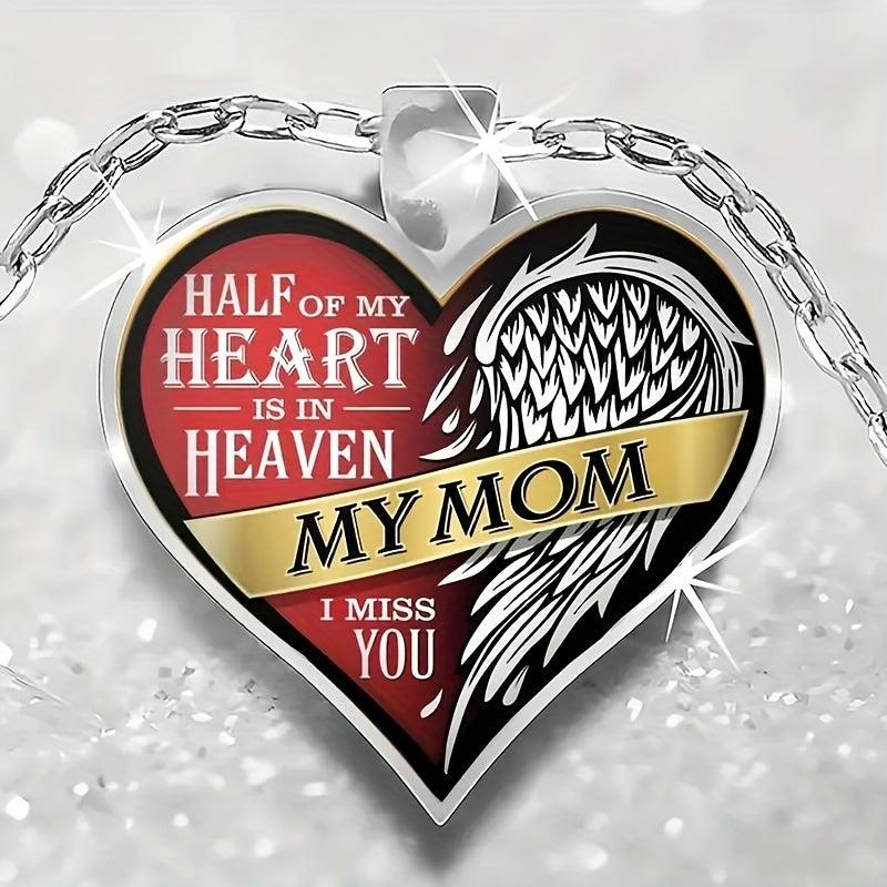 Heart Pendant Necklace Gift for Him Her