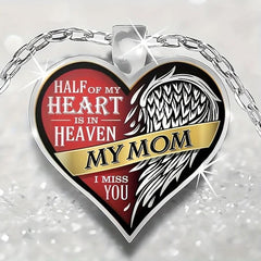 Heart Pendant Necklace Gift for Him Her