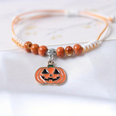 Pumpkin Bracelet Woven Ceramic Jewelry Gift Bracelet