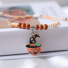 Pumpkin Bracelet Woven Ceramic Jewelry Gift Bracelet