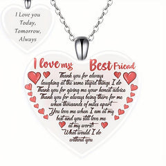 Crystal Pendant Necklace Urban Accessories English Birthday Gift