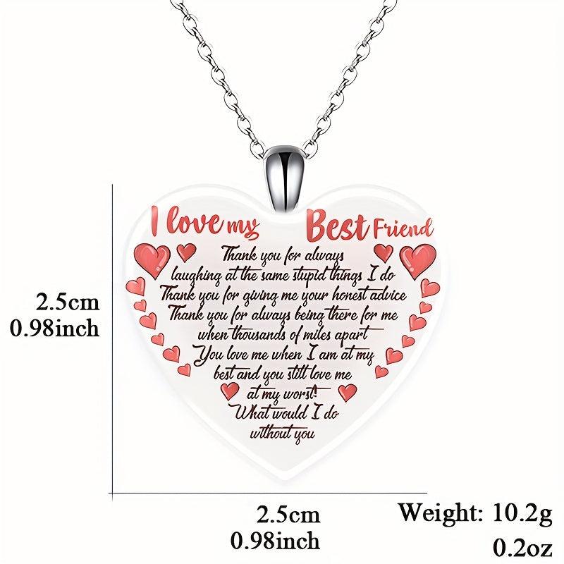 Crystal Pendant Necklace Urban Accessories English Birthday Gift