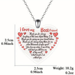 Crystal Pendant Necklace Urban Accessories English Birthday Gift
