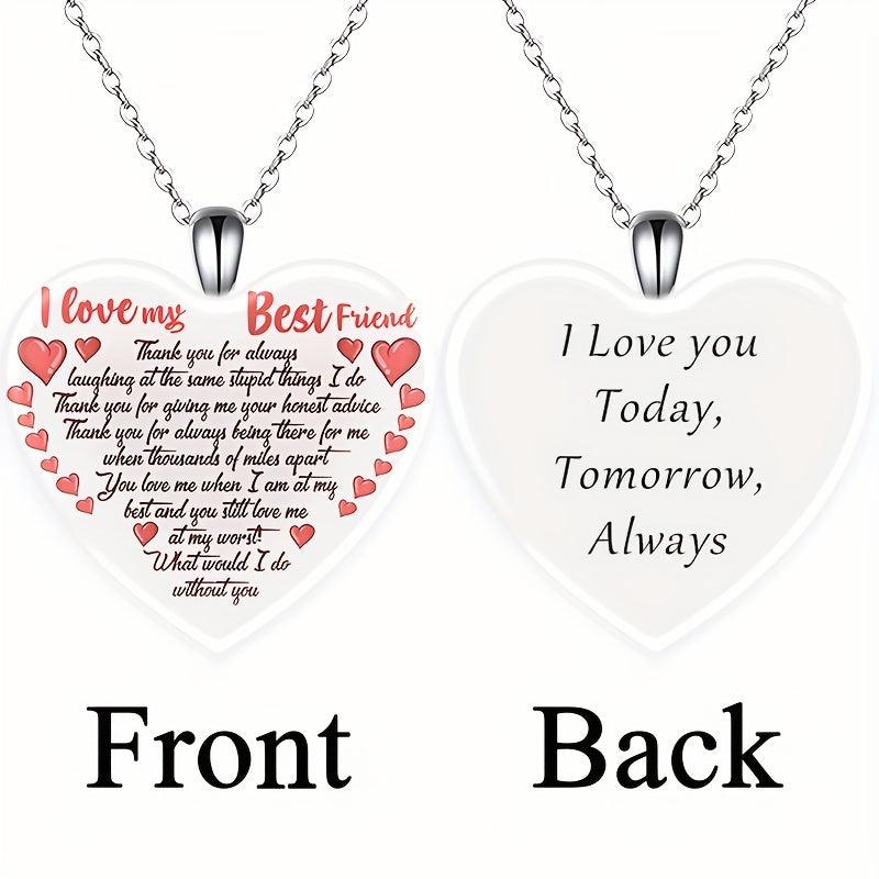 Crystal Pendant Necklace Urban Accessories English Birthday Gift