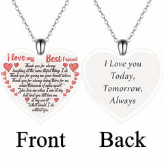 Crystal Pendant Necklace Urban Accessories English Birthday Gift