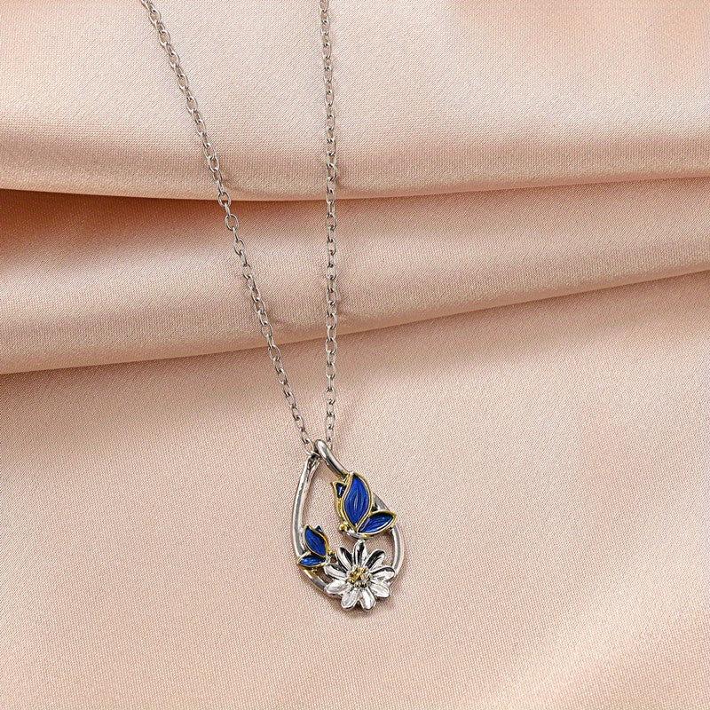 Butterfly Pendant Necklace Men's Women's Banquet Jewelry