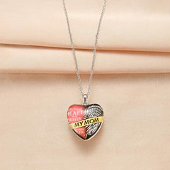 Crystal Love Pendant Necklace Letter Necklace Birthday Gift