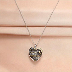 Crystal Pendant Alphabet Necklace English Birthday Gift For Him & Her
