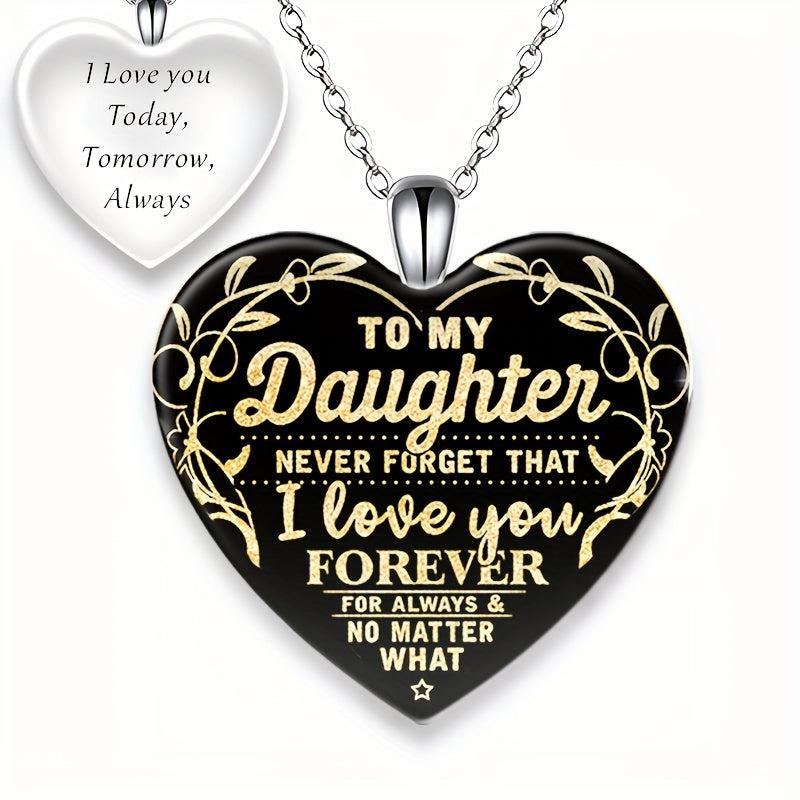 Crystal Pendant Alphabet Necklace English Birthday Gift