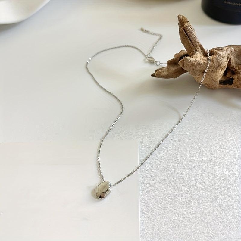 Summer Drop Pendant Necklace Metal Feeling Clavicle Chain
