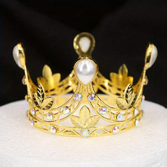 Beaded Crown Bridal Jewelry Wedding Hair Accessories