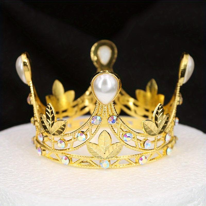 Beaded Crown Bridal Jewelry Wedding Hair Accessories