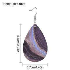 Quicksand River Teardrop Earrings Girls Jewelry