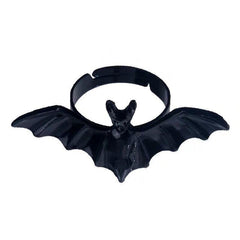 Gothic Bat Ring Punk Adjustable Index Ring