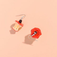 Fun Fruit Earrings Sweet Love Ear Jewelry For Girls Women