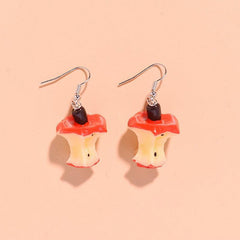 Fun Fruit Earrings Sweet Love Ear Jewelry For Girls Women
