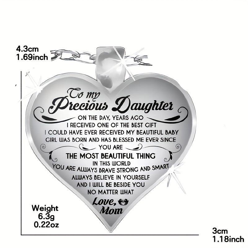 Heart Alloy Pendant Necklace for Boyfriend and Girlfriend