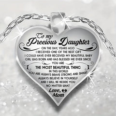 Heart Alloy Pendant Necklace for Boyfriend and Girlfriend