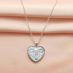 Heart Alloy Pendant Necklace for Boyfriend and Girlfriend
