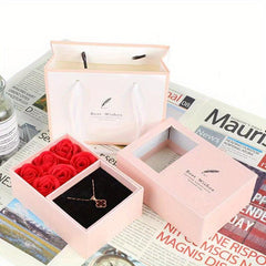 925 Sterling Silver Bow Necklace for Women