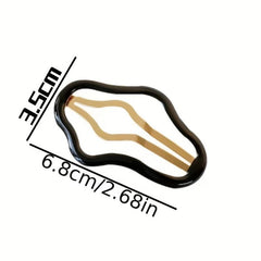 Cloud Hollow Hair Clip Headwear Hair Accessories