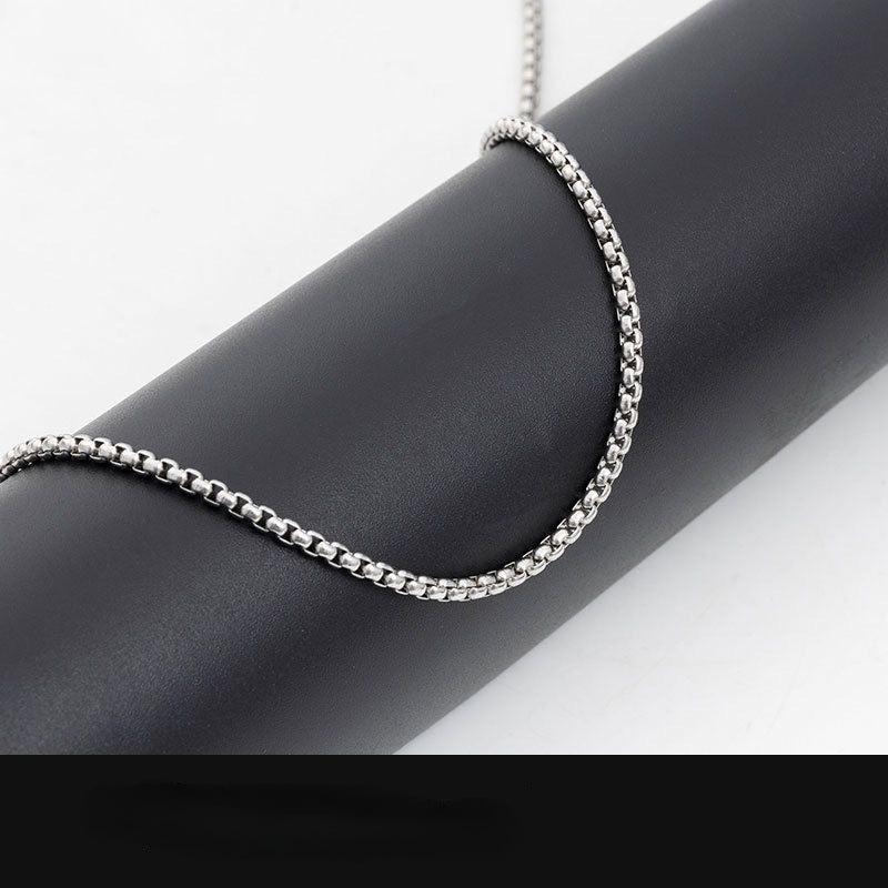 Feather Necklace Hip Hop Street Pendant