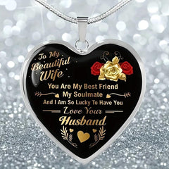 Heart Pendant Necklace Urban Accessories for Boyfriend and Girlfriend