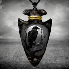 Gothic Geometric Triangle Chain Pendant Toy For Boys Men