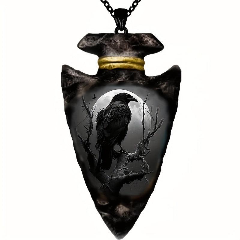Gothic Geometric Triangle Chain Pendant Toy For Boys Men