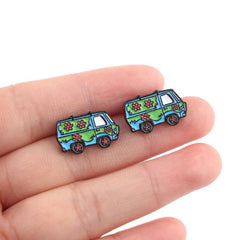 Cartoon Dog Stud Earrings Halloween Gift