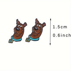 Cartoon Dog Stud Earrings Halloween Gift