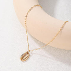 Boho Shell Pendant Necklace for Parties