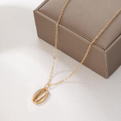 Boho Shell Pendant Necklace for Parties