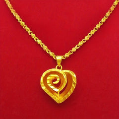 Hollow Heart Women's Necklace for Wedding Dinner Party