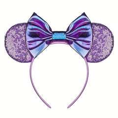 Mouse Ears Headbands Bows Mouse Ears Glitter Party Princess Decoration