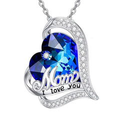 Vintage Heart Shape Pendant Necklace Toy For Kids Daughters
