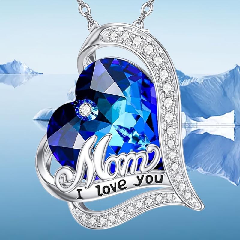 Vintage Heart Shape Pendant Necklace Toy For Kids Daughters