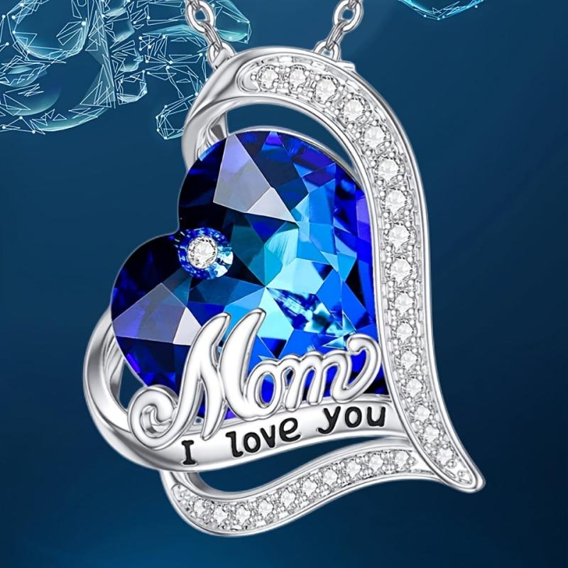 Vintage Heart Shape Pendant Necklace Toy For Kids Daughters