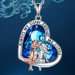 Banquet Jewelry Couple Pendant Necklace Holiday Party Anniversary Gift