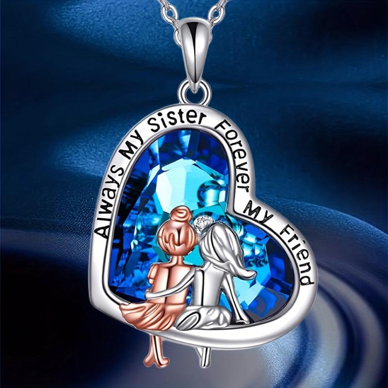 Banquet Jewelry Couple Pendant Necklace Holiday Party Anniversary Gift