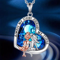 Banquet Jewelry Couple Pendant Necklace Holiday Party Anniversary Gift