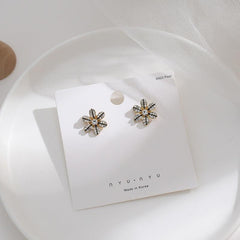 Six Petal Earrings For Girl Ball Party Role Play